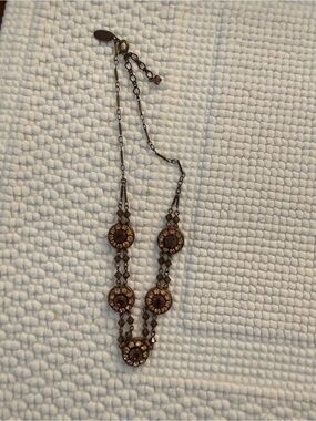 Liz Palacios crystal station necklace